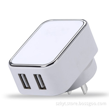 5V 4A mobile accessories usb travel charger, TUV CE CB certified dual usb wall charger portable charger for xiaomi redmi 3